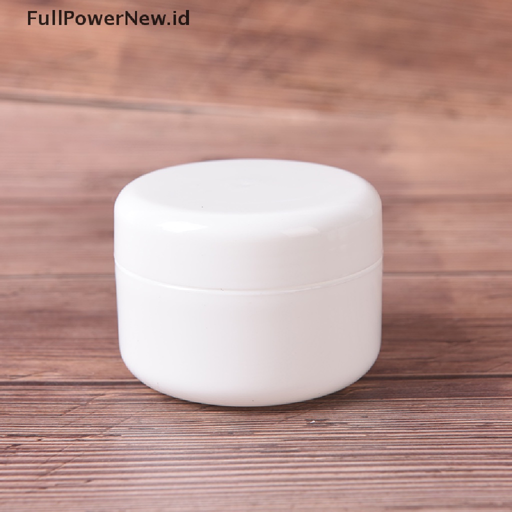 Power 1pc Botol Isi Ulang Kosong makeup jar pot travel Wadah Kosmetik Krim Wajah ID