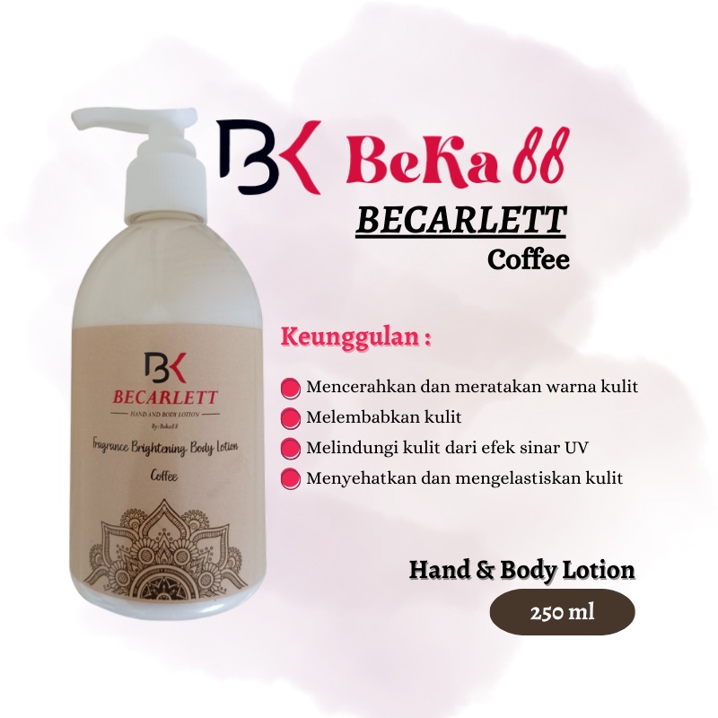 Red Gum Lotion Becarlett - H&amp;B Lotion Brightening Bubble Gum Scandalous Coffee inspired by Scarlett