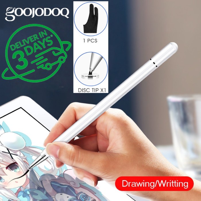 GOOJODOQ UNIVERSAL STYLUS PENCIL CAPACITIVE STYLUS TOUCH SCREEN PEN UN