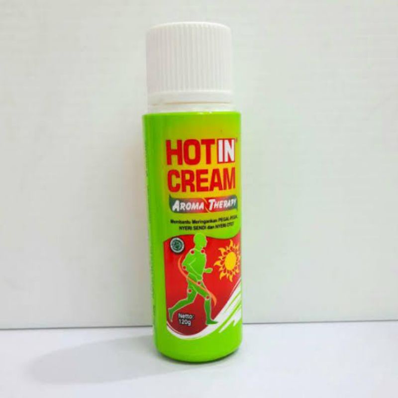 ORIGINAL HOT IN CREAM AROMA THERAPY 120 GRAM BOTOL / HOTIN KRIM BOTOL AROMA TERAPI