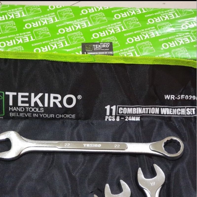 Kunci Ring Pas Tekiro 11pcs / Kunci Ring Pas Set 11 pcs Tekiro