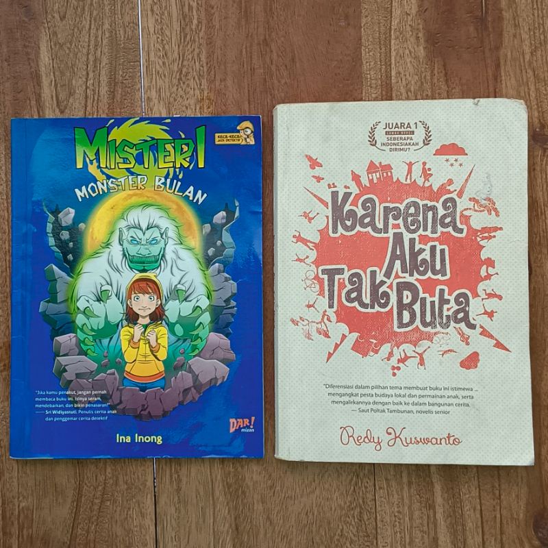 Novel Best Seller Obral Bacaan Misteri Mizan (Preloved)