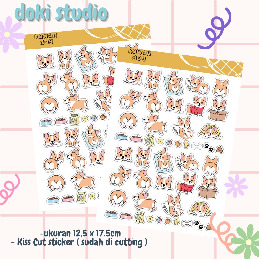 

[DOKI] Stiker Dekorasi Lucu / Sticker Journal / Stiker Aesthetic Memo Sticky Notes Journal Scrapbook Planner