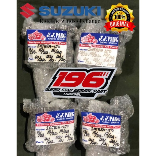 RASIO YYPANG YY PANG SATRIA FU ROAD RACE DRAG 201