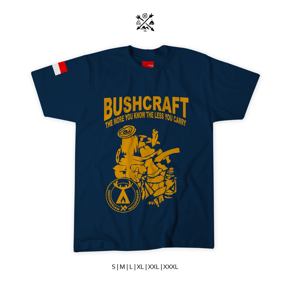 tshirt bushcraft kaos bushcraft