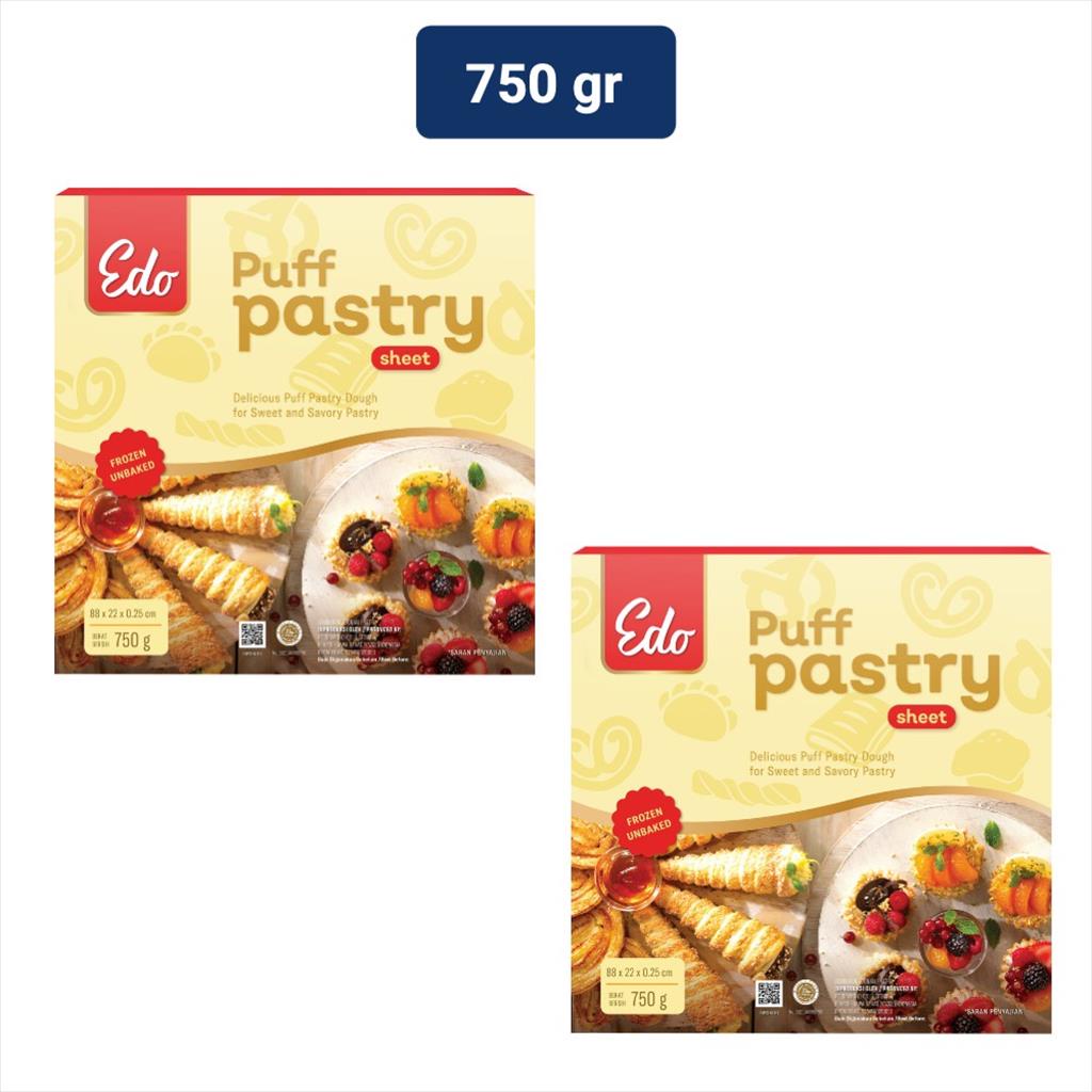 Puff Pastry Sheet Edo 750 GR