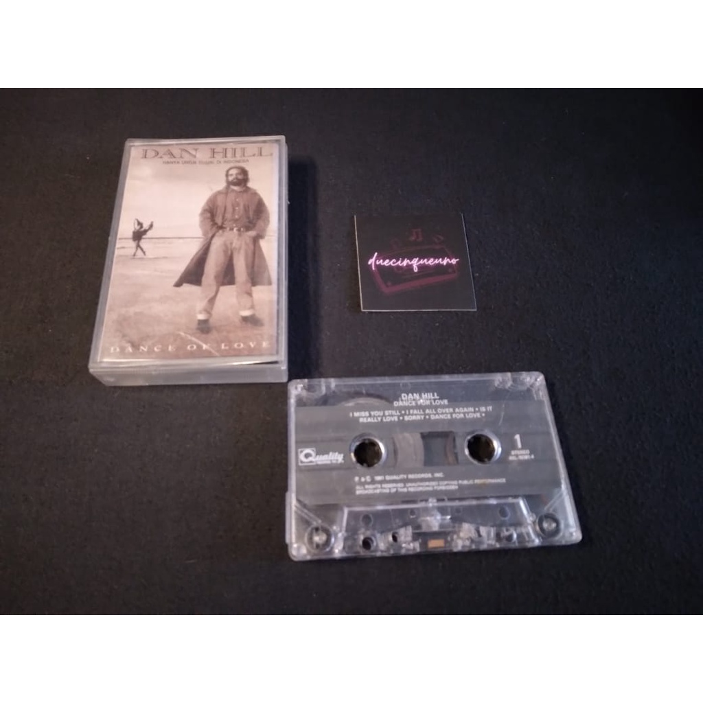 Dan Hill - Dance For Love (kaset pita)