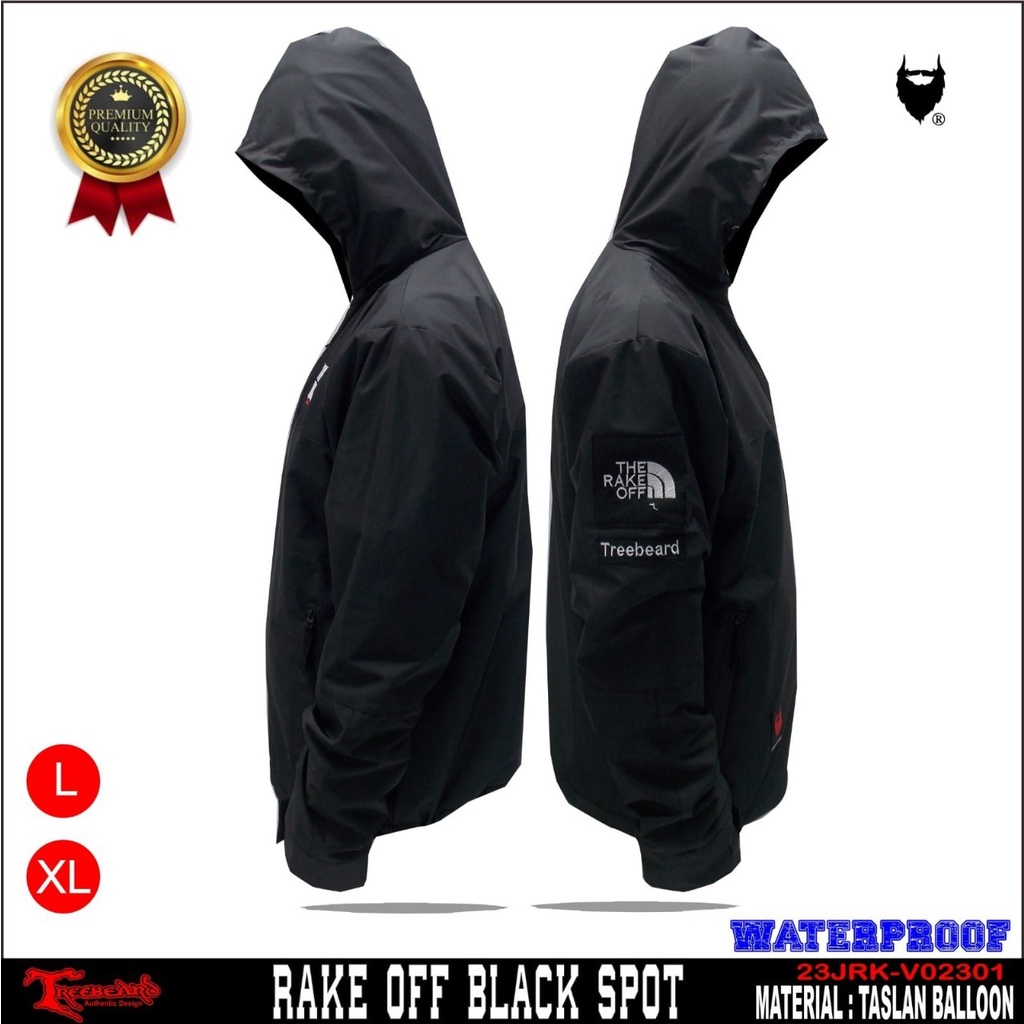 TURUN HARGA ! JAKET HOODIE OUTDOOR TREEBEARD / JAKET GUNUNG PRIA WANITA WATERPROOF / JAKET PARASUT HOODIE ANTI AIR
