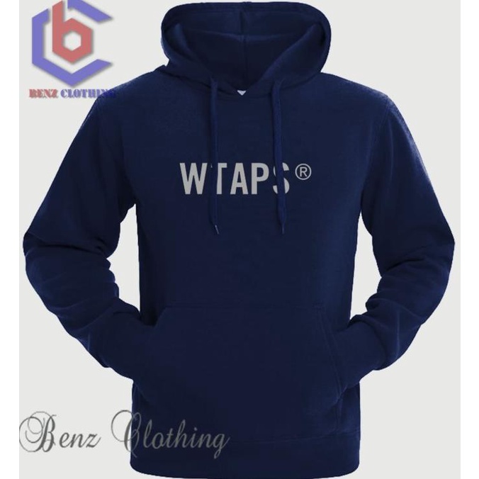 Jaket Hoodie Sweater WTAPS Outerwear Pria Wanita Jumper Fleece Sablon Polos