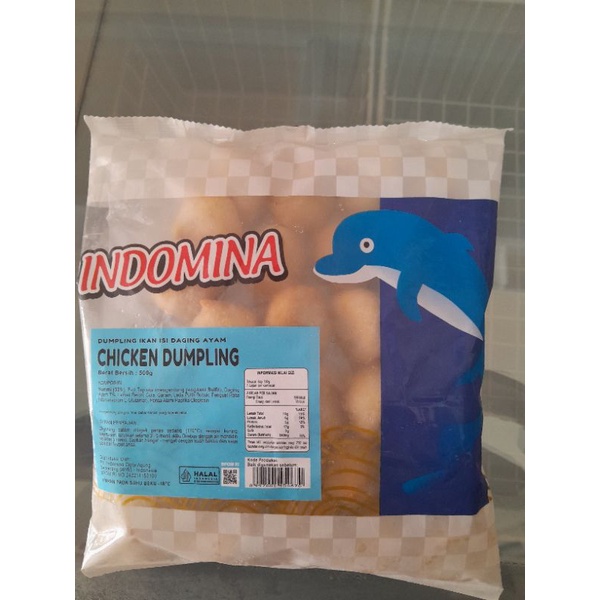 

INDOMINA CHICKEN DUMPLING 500gram