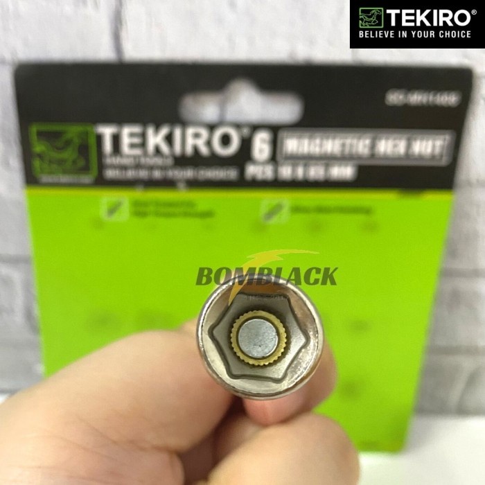 TEKIRO Obeng Sok Roofing 10 x 65 mm Mata Bor Sock Baja Ringan Hex Nut MURAH