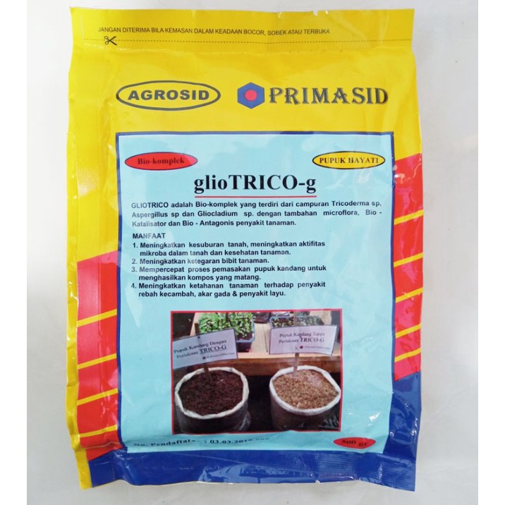 Jual Trichoderma Gliotrico G Gr Trico G Primasid Kemasan Gram Shopee Indonesia