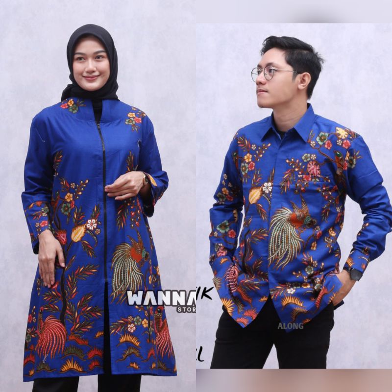 COUPLE ATASAN BATIK MODERN / COUPLE BATIK PREMIUM UNGGUL JAYA
