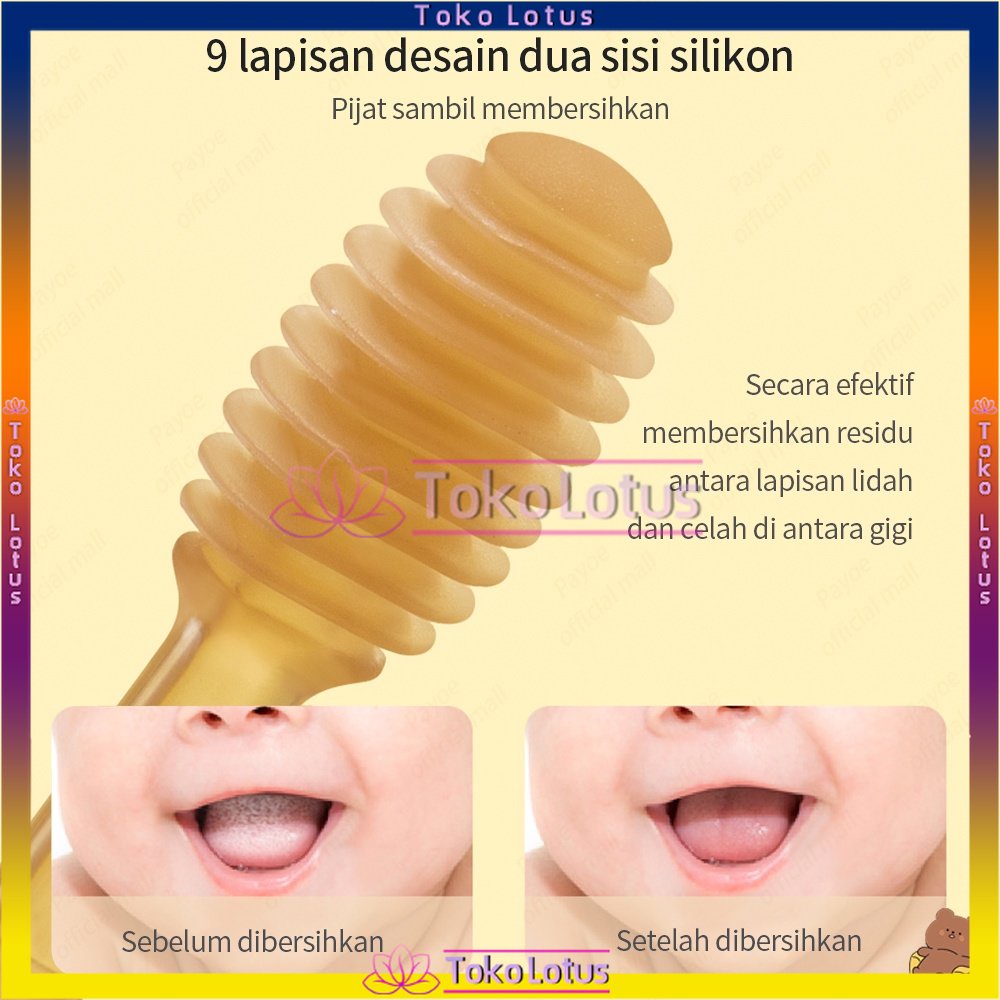 3 in 1 Dental Kit Baby Sikat Lidah Bayi New Born Pembersih Lidah / Sikat Gigi Bayi / Pembersih Mulut Bayi Silikon Food Grade Aman Untuk Bayi