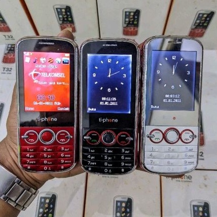 Handphone Bisa TV Gratis Ti.phone T32 Big Speaker Untuk Pemutar Musik
