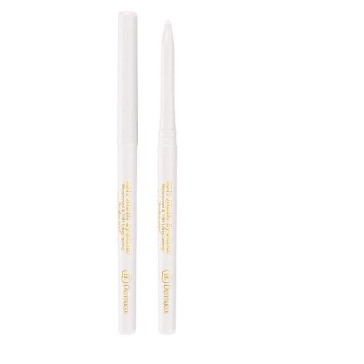 WWA175 Dermacol 16H Matic Eyeliner WHITE /  BLACK SUPER PIGMENTED & WATERPROOF |