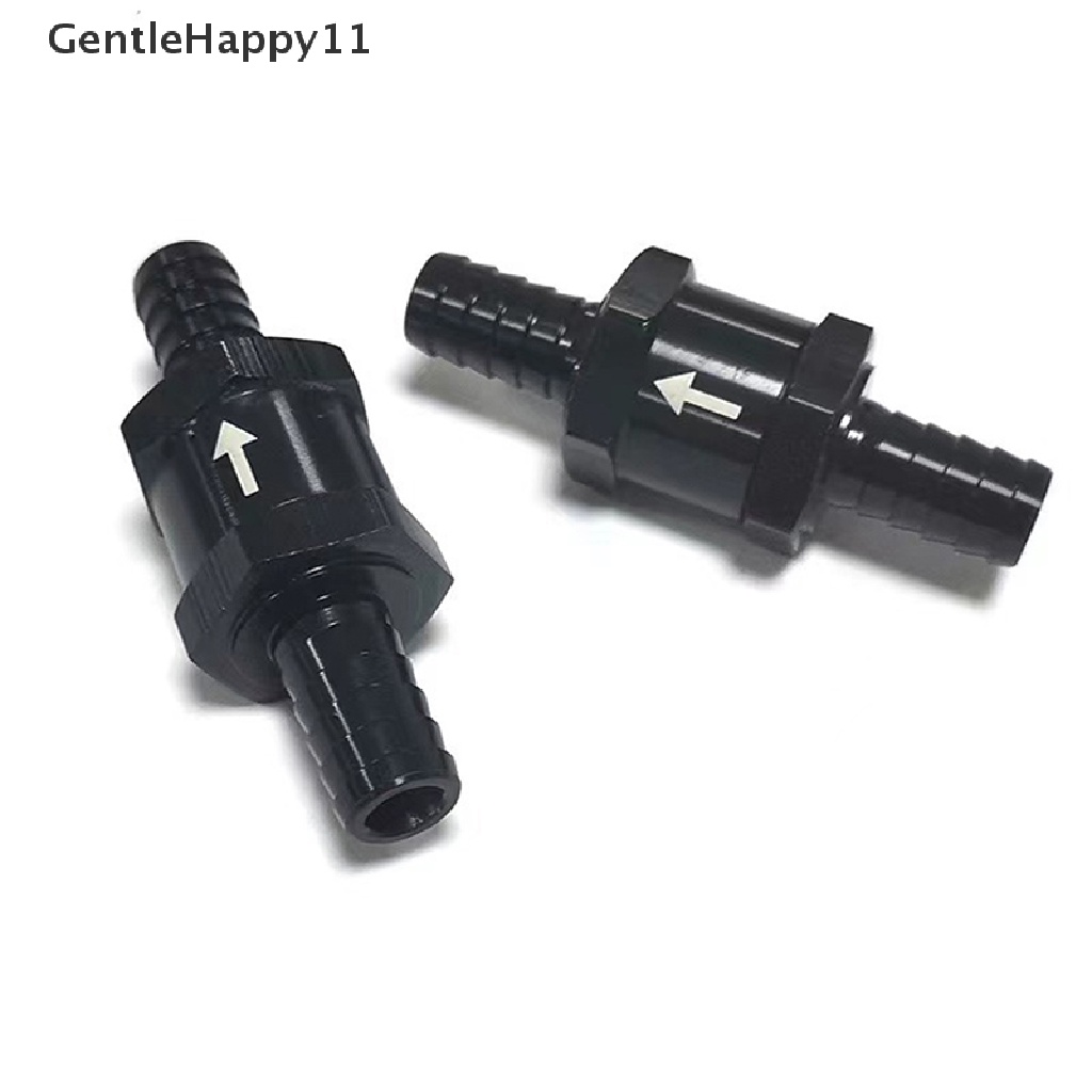 Gentlehappy6 /8 /10 /12mm Katup Paduan Aluminium Bahan Bakar Non Return Check Valve One Way Fit Carburator id