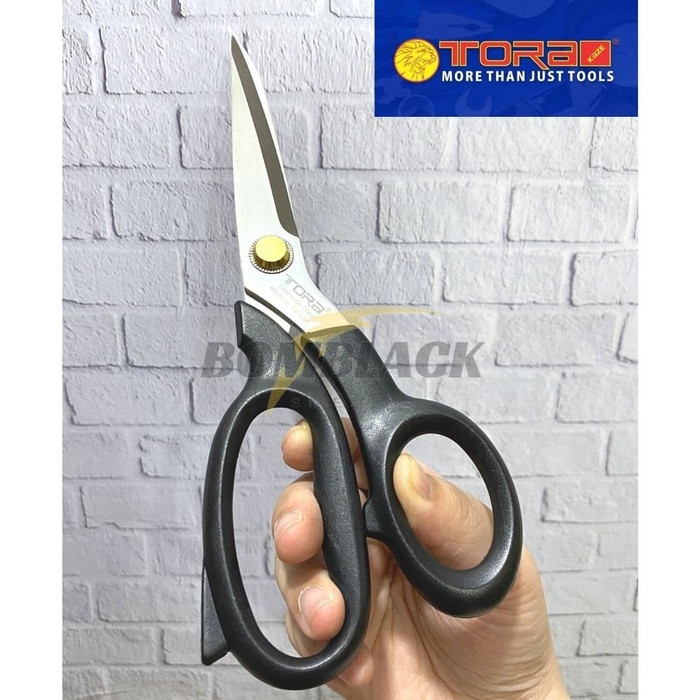 TORA Gunting Kain 8,5 Inch Potong Bahan Kulit Konveksi Jahit PREMIUM