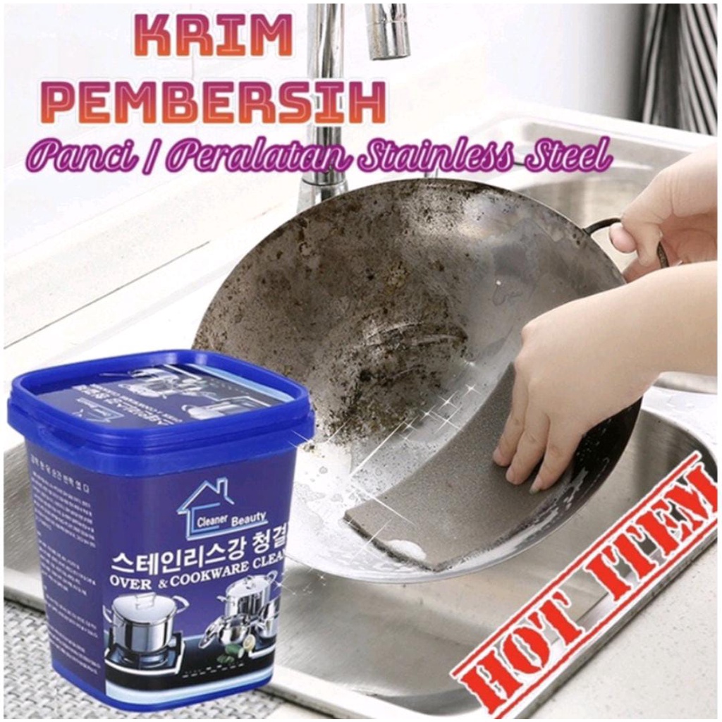 Krim Pembersih Kerak Panci Penghilang Karat Cleaning Beauty Serbaguna