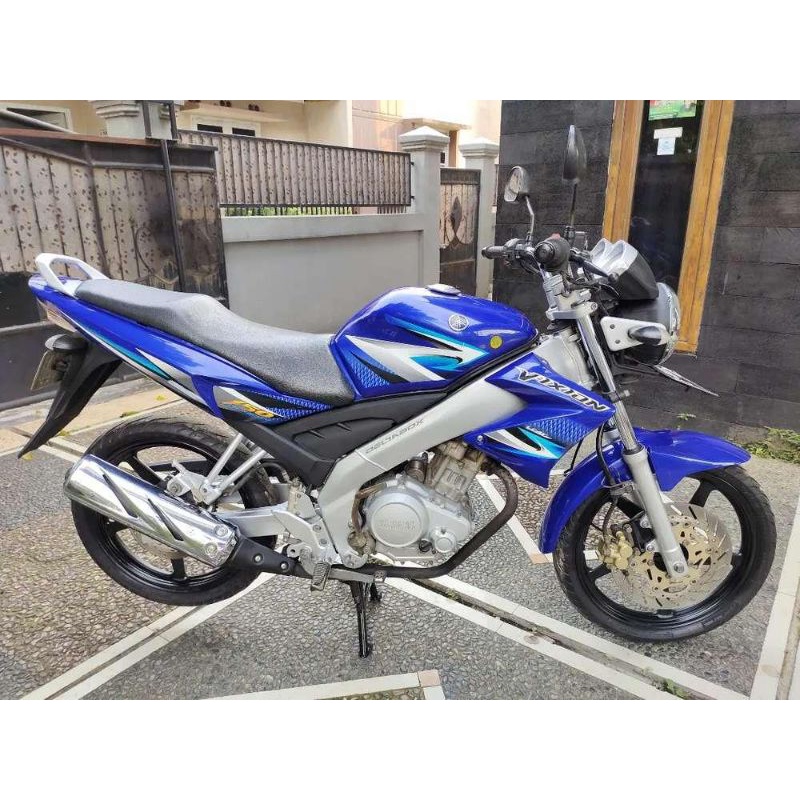 Striping Lis Stiker motor vixion 2007 sticker vixion old 2007 Biru