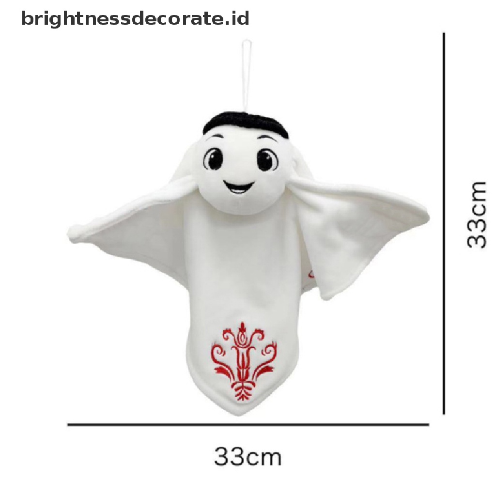 [Birth] 2022anak Mainan Mewah Qatar World-Cup Mascot Doll Plush Toy Figure Mainan Mewah Kecil Boneka Mainan Mewah Anak [ID]