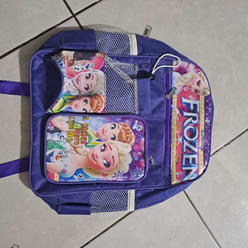 Tas Ransel ukuran SD model printing botol