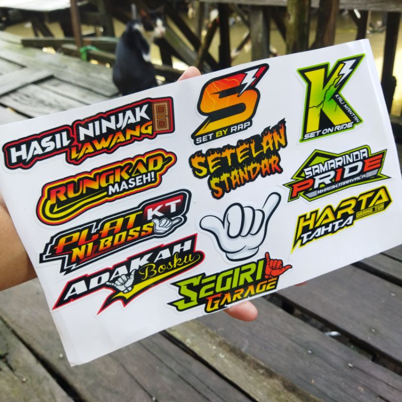 

Stiker Paketan Dapat 11 pcs