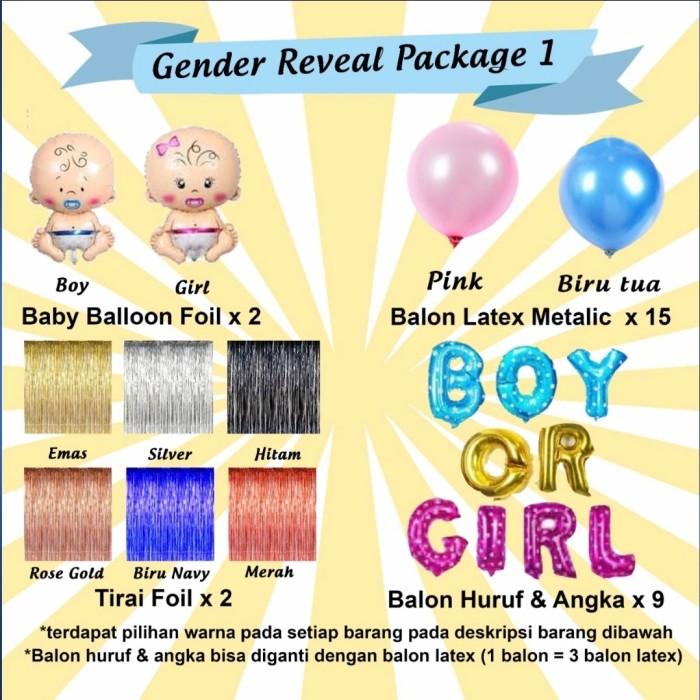 Paket Gender Reveal 1