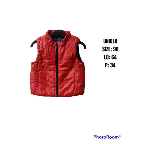 Vest Anak Uniqlo Thrift