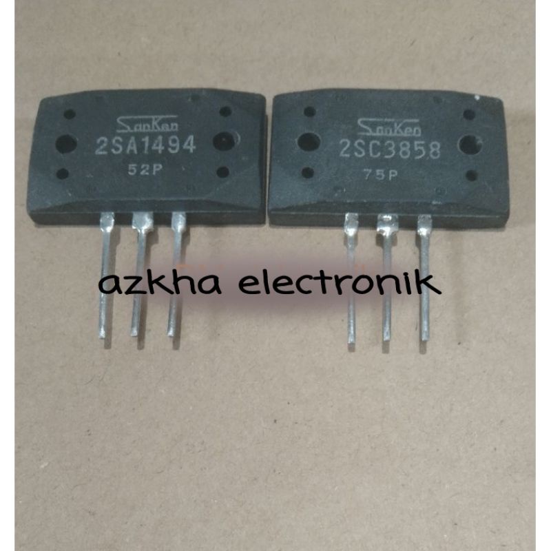 Sanken 2SA1494/2SC3858 cabutan