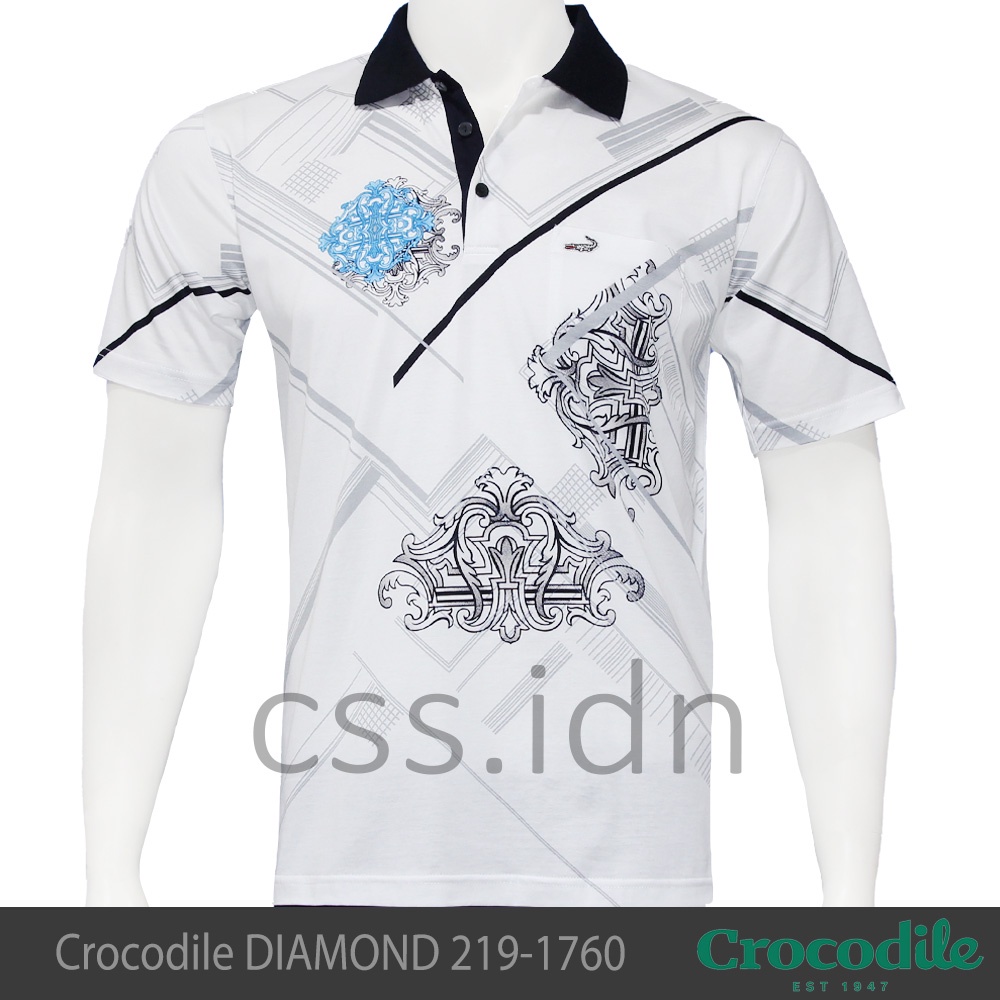 Kaos Kerah Pria Crocodile Diamond 219-1760
