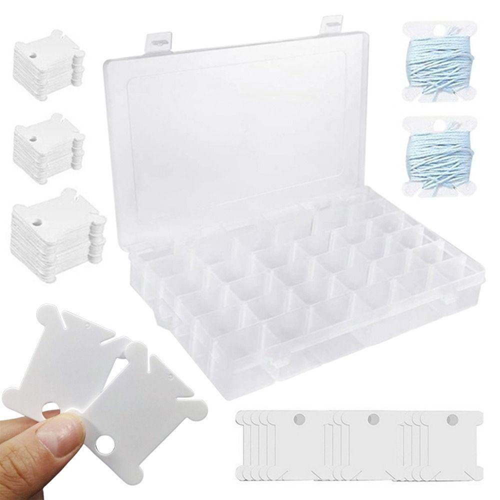 Lily Kotak Penyimpanan Plastik Kuat 36kisi Kotak Kosmetik DIY Tackle Box Organizer Sekat Adjustable