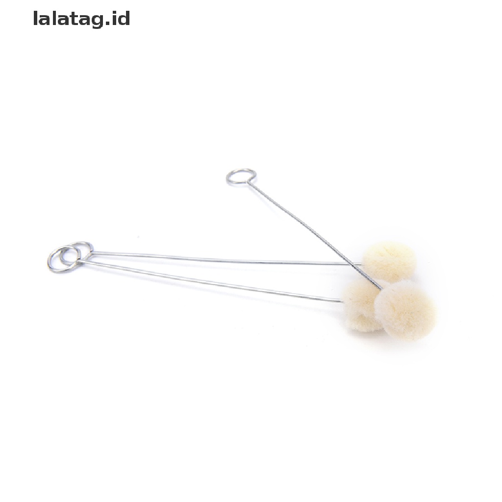 [lalatag] 10/20pcs Daubers Wol Sedang Assisted Dyeing Wools Ball Untuk Sealer Pewarna Kulit [ID]