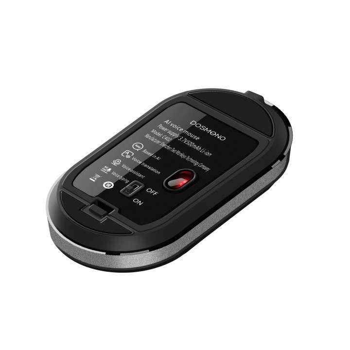 AKN88 - DOSMONO C402 - AI Wireless Voice Mouse - Support 112 Languages