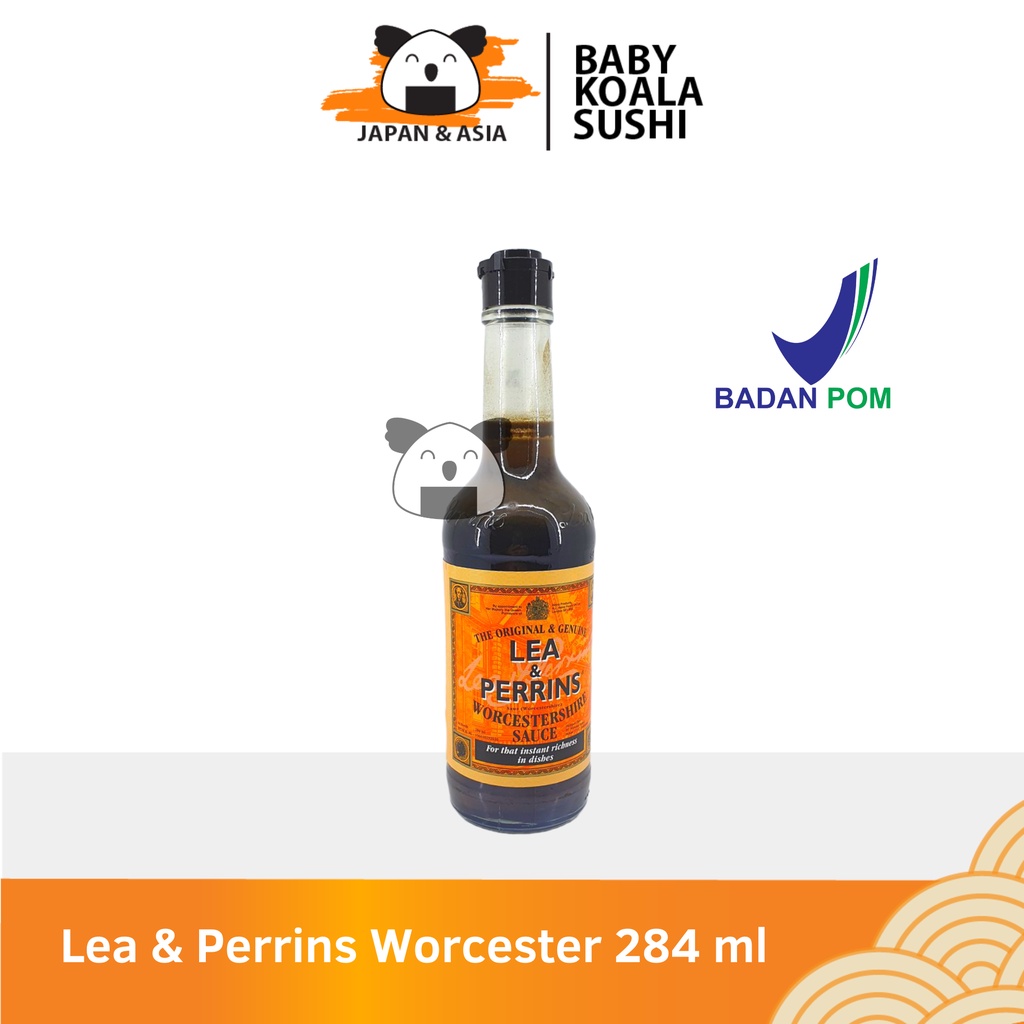 LP Wortchester Sauce Kecap Inggris 284 ml │ Lea &amp; Perrins Import Wortchestershire