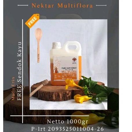 

Discount[KF7]-Madu Erin Madu Murni Asli 1kg Mulltiflora. Standar SNI | Madu Erin