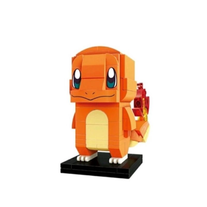 KKV Qman Keppley Pokemon Block Toy Mainan Block Pokemon - Charmander