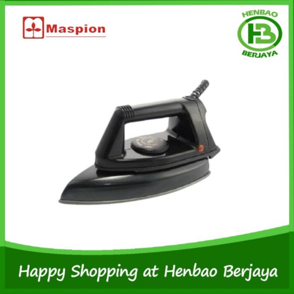 

1000 Hitam Iron - Maspion Murah Jual EX1000 Dry Setrika Listrik Murah