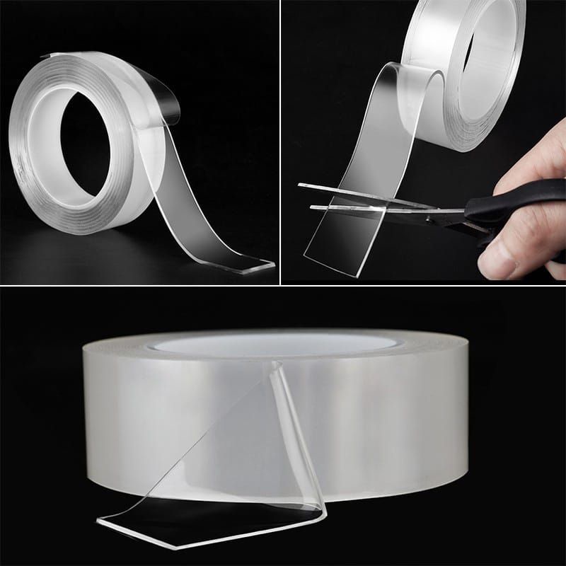 

(COD) Tape ajaib Lebar Magic Tape Adhesive Sticker Tape