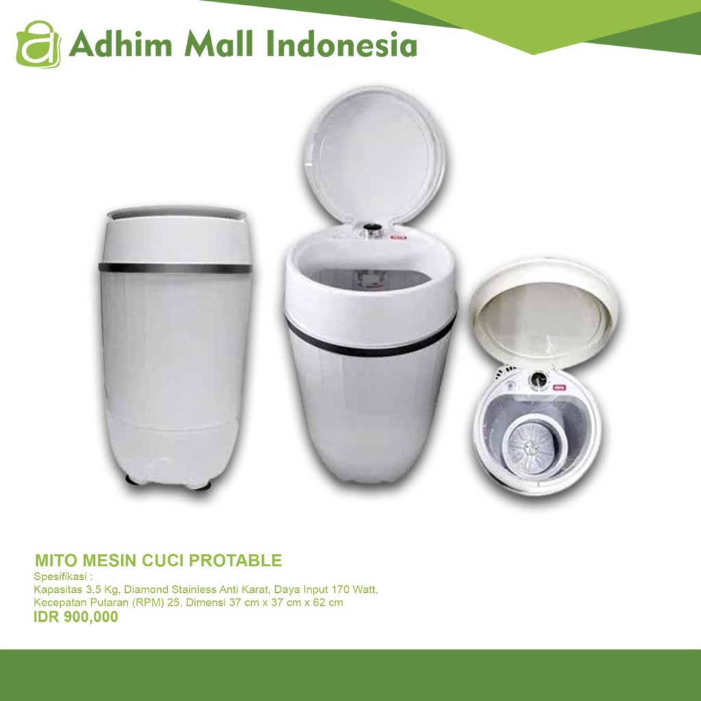 MITO MESIN CUCI PORTABLE MINI ORIGINAL