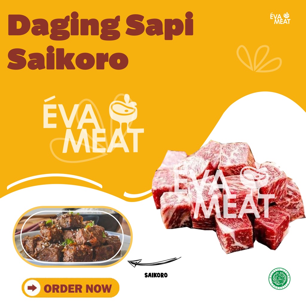 

saikoro beef / wagyu cube / saikoro / saikoro wagyu / wagyu saikoro / saikoro meltique / wagyu bandung / saikoro bandung / cube