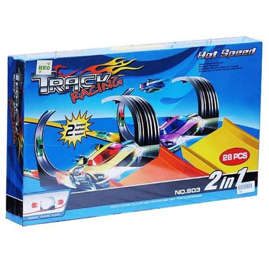 803 Track Racing Hot Speed 2 in 1 Track Hotwheels