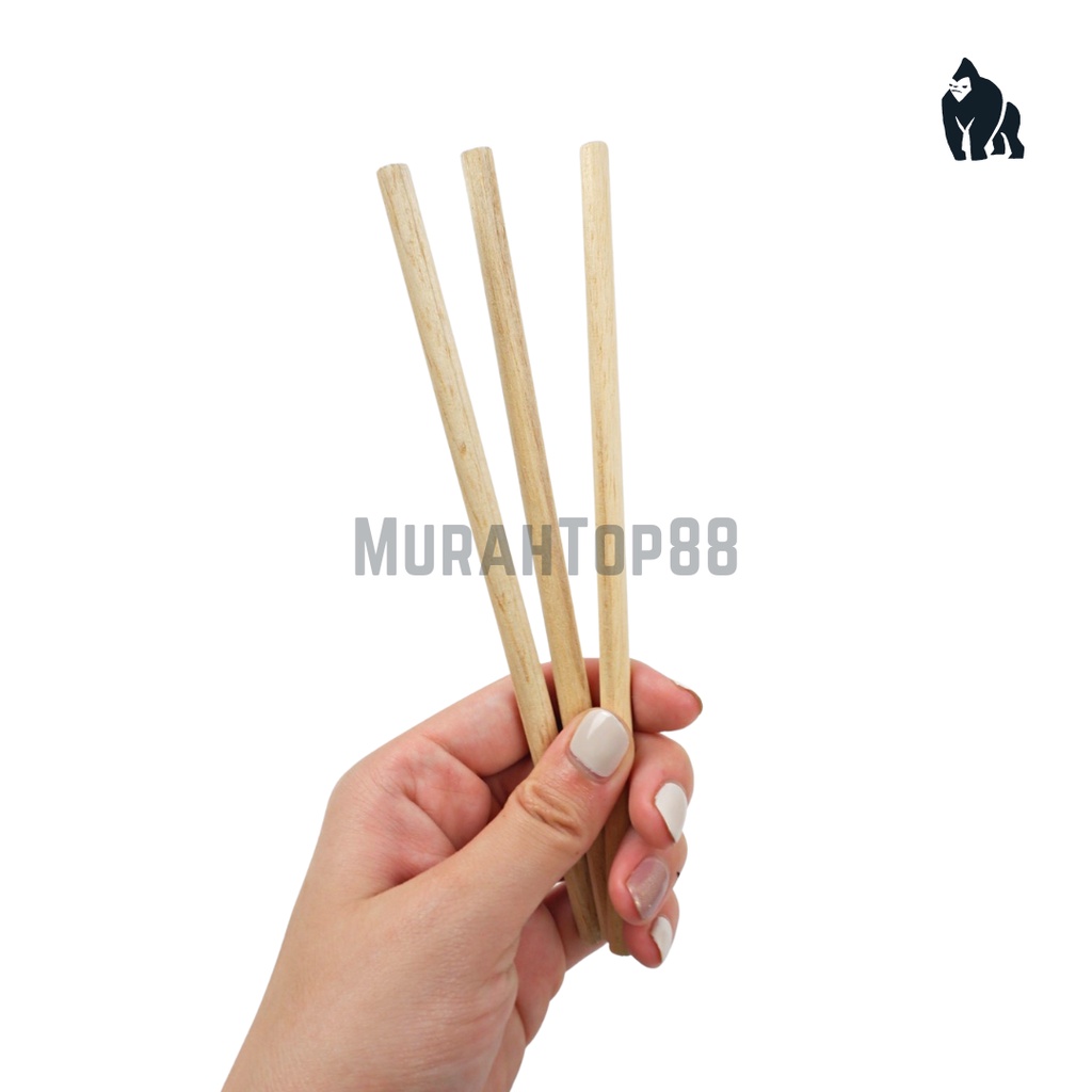 

Pencil 2B Kayu Polos Panjang / Pensil Hotel / Pensil Murah Segi Enam Bulat [1 Iket Isi 50 Pcs]