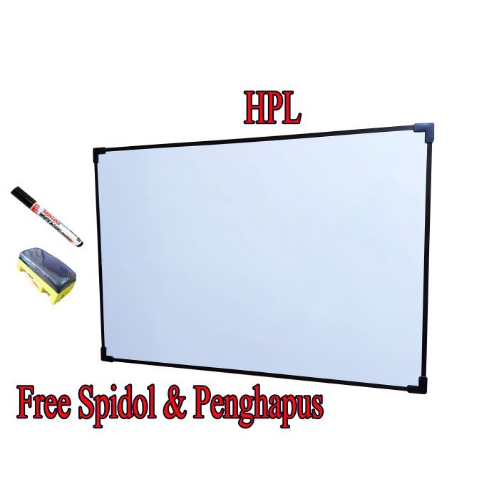 

Papan Tulis 50 X 70 Cm Whiteboard