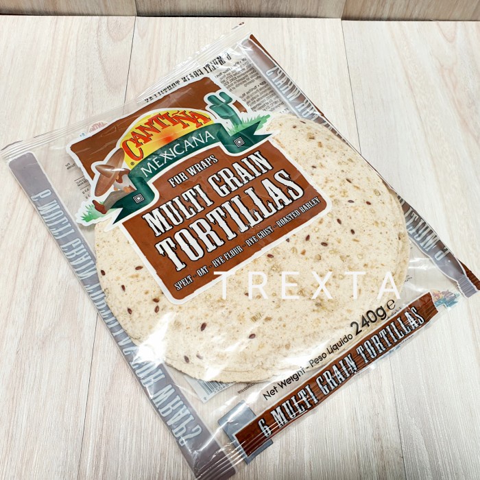 

Multi Grain Tortillas 6 Wrap Cantina Mexicana - 240Gram
