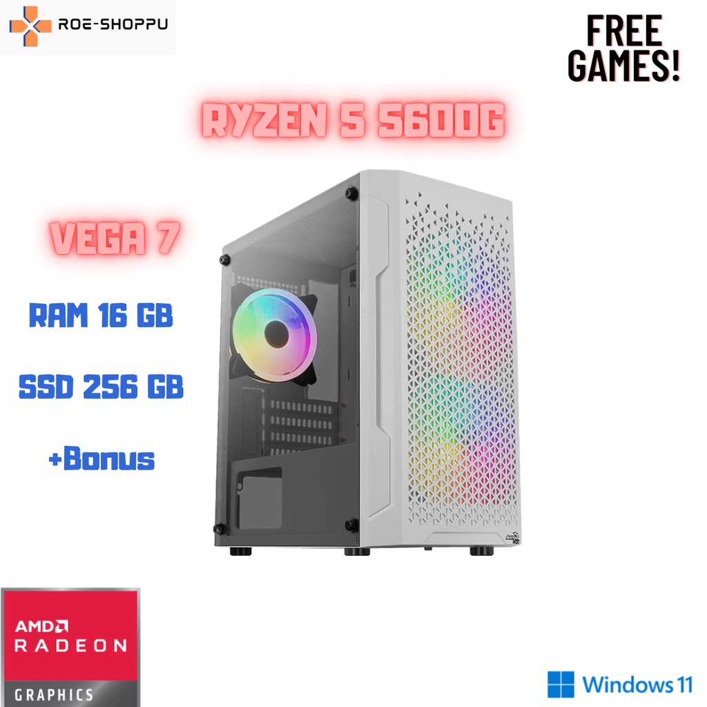 Jual Pc Gaming Ryzen G Vega Gb Gb B M Shopee Indonesia