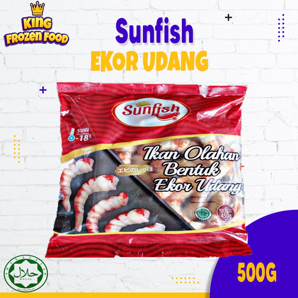 Sunfish Ikan Olahan Ekor Udang 500G