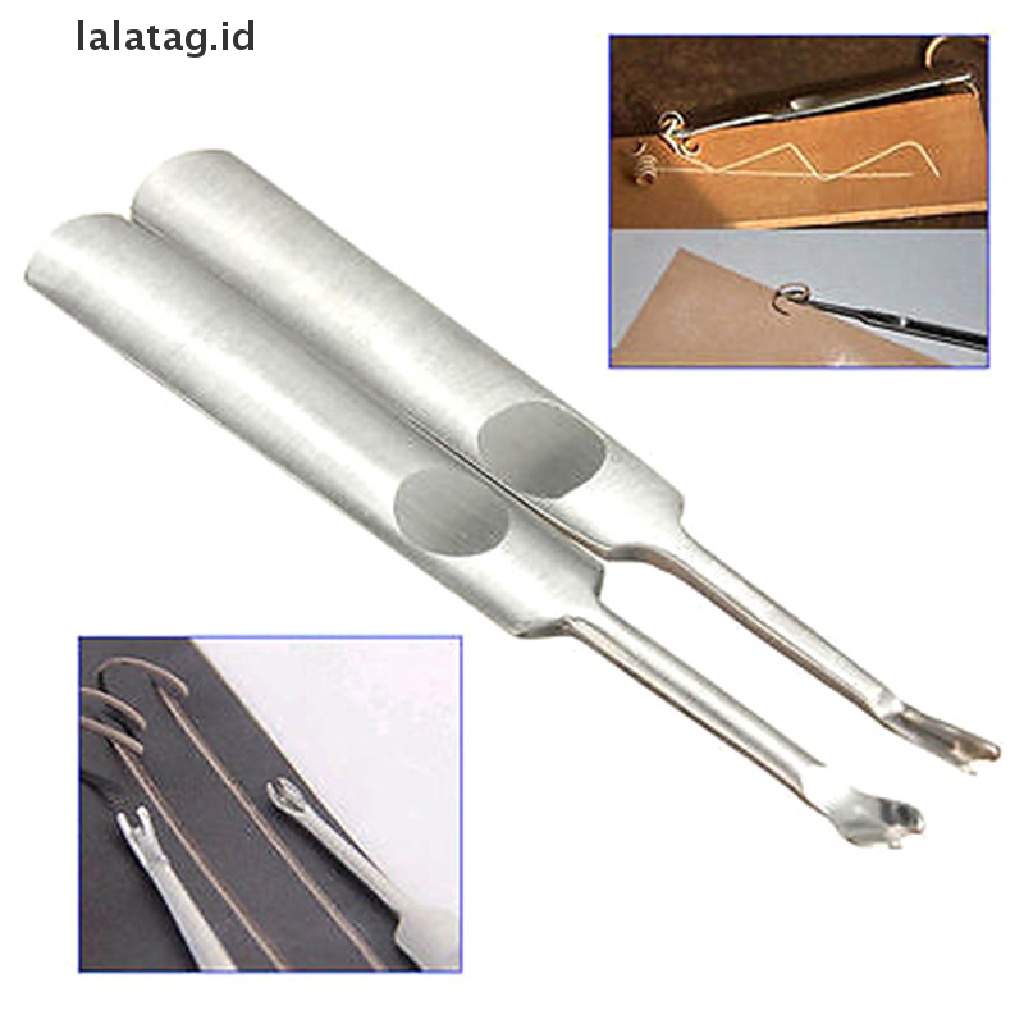 [lalatag] Leathercraft Tool Kit Jahitan U+V Shaped Groover Skiving Edge Beveler [ID]