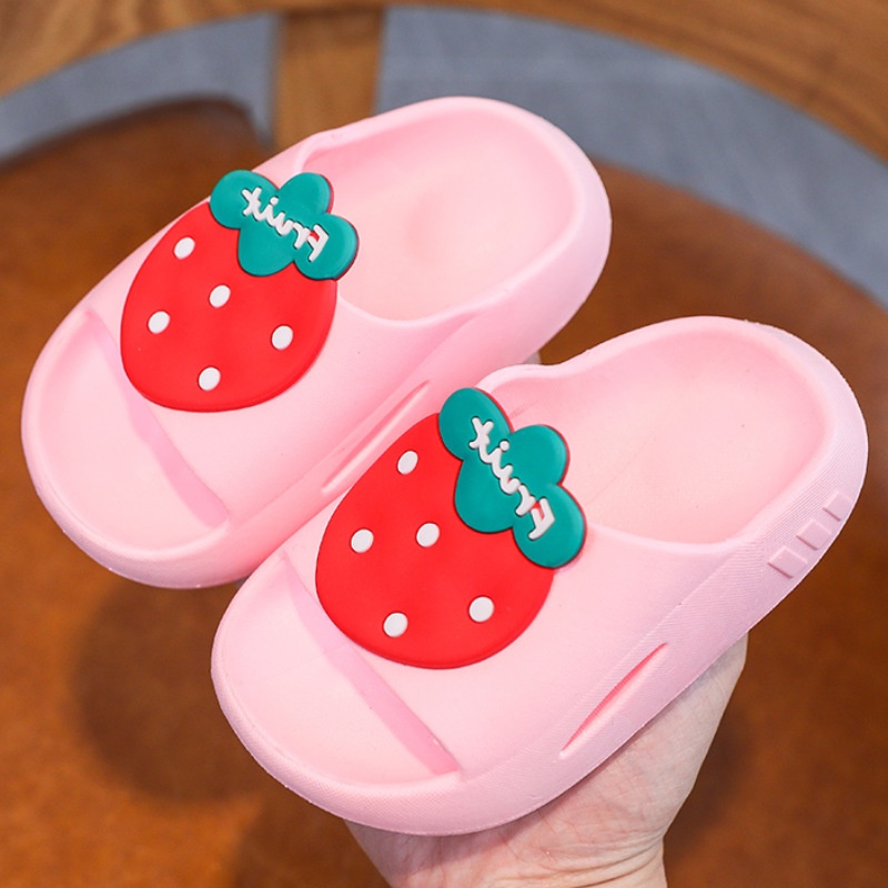 ZBH Sandal Anak Slip On Motif Buah 6698 Sandal Bayi Anti Slip Slippers Kids Cute Baby Sendal Anak Baby Fruit Sandal EVA Lembut Model Gemoy Sendal Karet Anak-anak