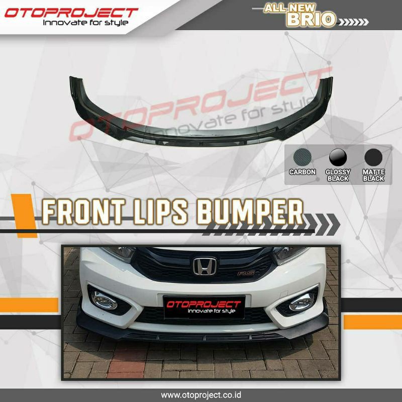 FRONT LIPS BUMPER BRIO